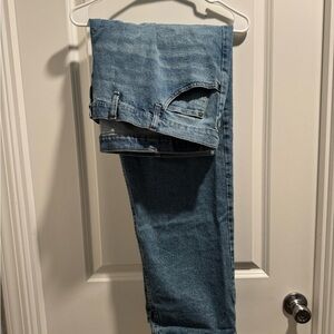 Wrangler Men's Straight Fit Blue Jeans